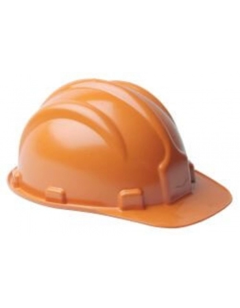 CAPACETE PLASTCOR LARANJA