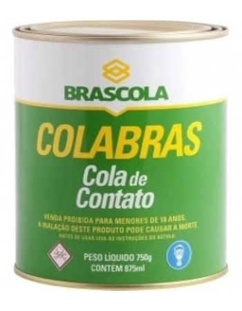 COLA CONTATO BRASCOLA COLABRAS 750GR (T)