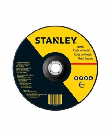 DISCO CORTE INOX STANLEY 4.1/2X1,0