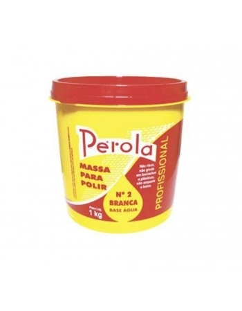 MASSA POLIR PEROLA N2 BASE AGUA 1KG