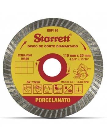 DISCO DIAMANT. STARRET PORCELANATO 4.3/8\\\"X13/16\\\" 110 (T)