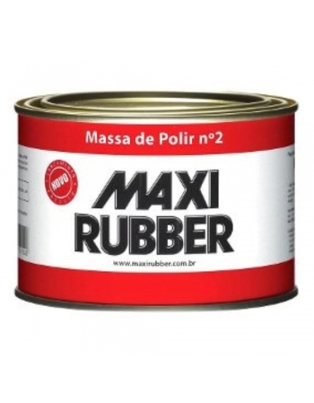 MASSA POLIR MAXI RUBBER N.2 490G