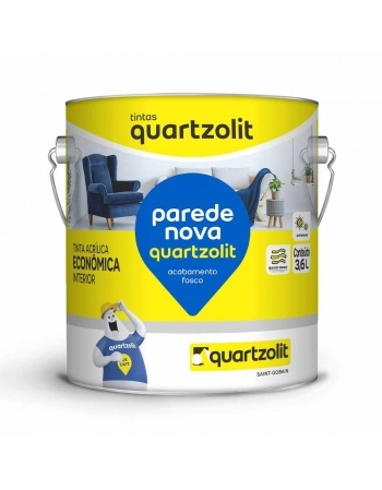 TINTA PAREDE QUARTZOLIT NOVA ECONOMICA PEROLA 3,6L