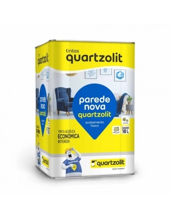 TINTA PAREDE QUARTZOLIT NOVA ECONOMICA BCO GELO 18L