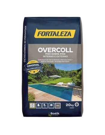 ARGAMASSA FORTALEZA OVERCOLL 20KG