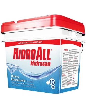 CLORO GRANULADO HIDROSAN PLUS 10KG HIDROALL (N)