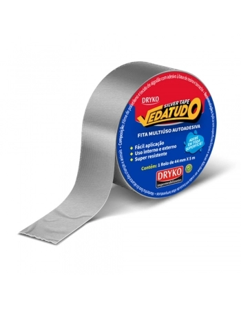 FITA SILVER TAPE DRYKO VEDATUDO 44MMX5M (N)