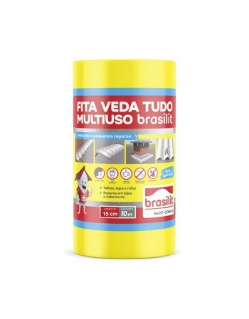 FITA MULTIUSO BRASILIT 15CMX10M (N)