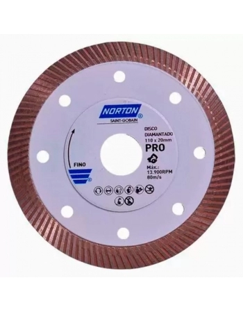 DISCO DIAMANT. NORTON 4.3/8 PRO FINO PORCELANATO(N)