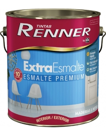 ESMALTE EXTRA BRILHANTE RENNER PLATINA 0,900ML (N)