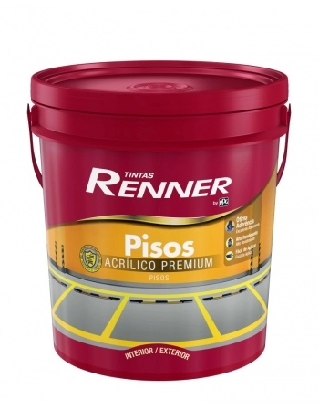 TINTA PISOS RENNER FOSCO CINZA BALDE 18LT (N)