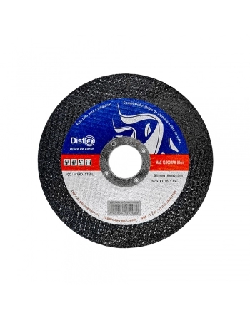 DISCO CORTE FERRO DISFLEX 4.1/2\\\" 7/8 2T (T)