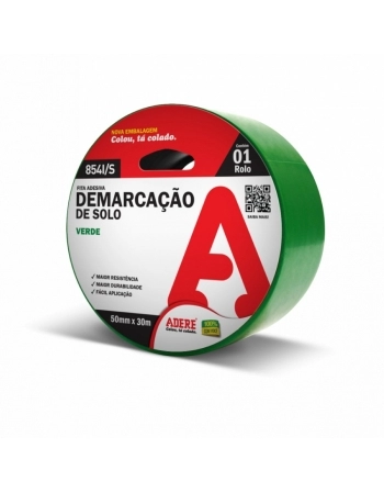 FITA DEMARCACAO SOLO ADERE 50X15 VD (T)