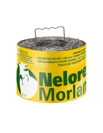 ARAME FARPADO MORLAN NELORE 250M FIO 16