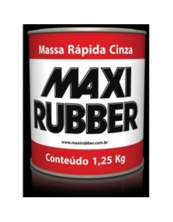 MASSA RAPIDA MAXI RUBBER 1,25KG CZ