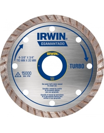 DISCO DIAMANT. IRWIN TURBO 110