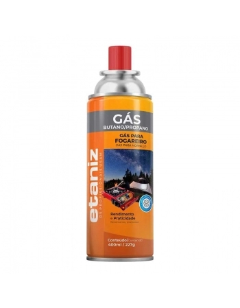 ETANIZ GAS P/FOGAREIRO CHESIQUIMICA 400ML/227G (N) REF 48125