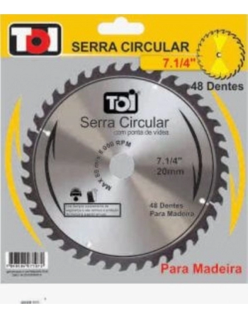 SERRA CIRCULAR MAD 1-TOI 7.1/4X20 48D